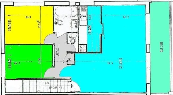 3 Pieces 6 Pers A 2 Pas De La Plage Et Du Centre Ville Cavalaire-sur-Mer Apartment